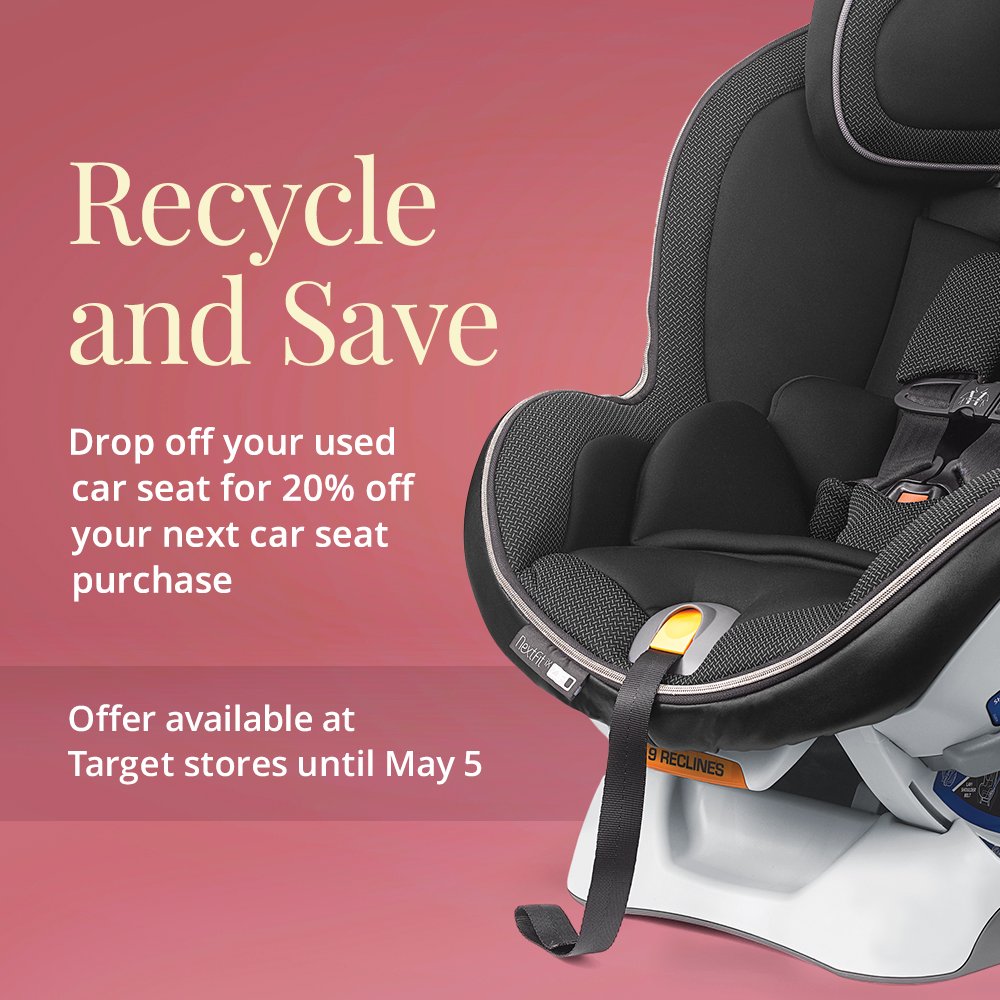 target car seat recycle 2018