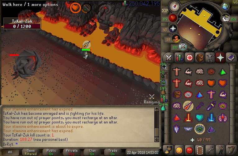 DoctorRift's tweet image. Inferno cape ! Need a task to get a better pb now xd