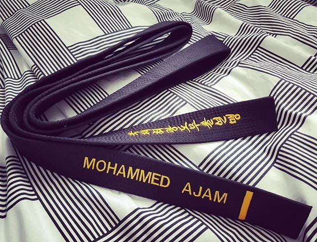 mohammed_ajam's tweet photo. Possibly the most physically and mentally draining thing I've ever done but all worth it in the end. Black belt. 🥋 Come at me bro 💪🏼👊🏼 #blackbelt https://t.co/s7VuHMKXc6 https://t.co/dnPLV5M8HX