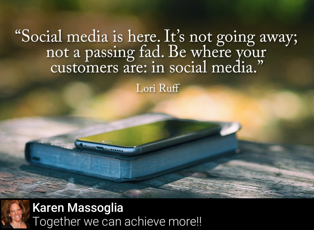 How are you using social media to spread your message?