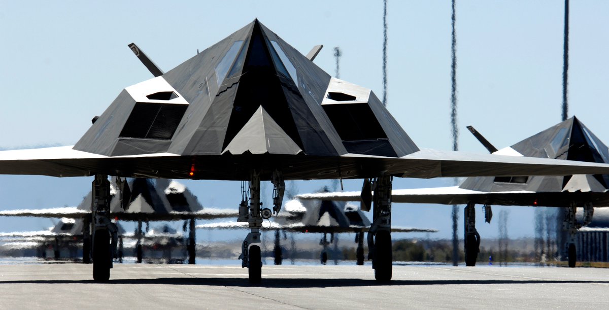 GenDaveGoldfein's tweet photo. Today marks the 10-year anniversary of the retirement of the F-117 Nighthawk. I was lucky to be able to help send these amazing aircraft to their final resting place at the Tonopah Test Range in Nevada in 2008. This jet is part of our American success story. https://t.co/2ASmoWhwyT