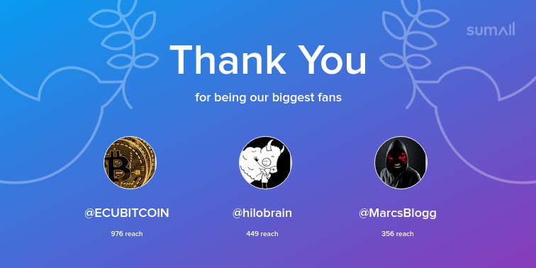 GRILAVerge's tweet photo. Our biggest fans this week: @ECUBITCOIN, @hilobrain, @MarcsBlogg. Thank you! via https://t.co/QxrzEZXfIm https://t.co/22GW4JnGux