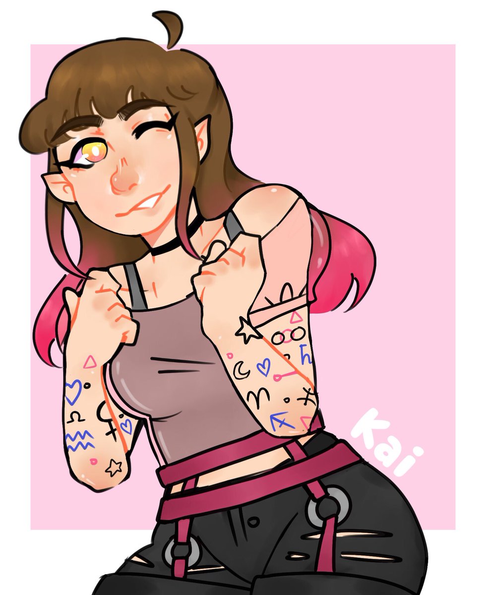 Kai B. on X: 🌸✨🌸Check out the new speed paint on my  channel!  🌸✨🌸 - - - #drawing #speedpaint #oc #cartoon #art #digitalart #painting  #nsfw #gore #anime  / X
