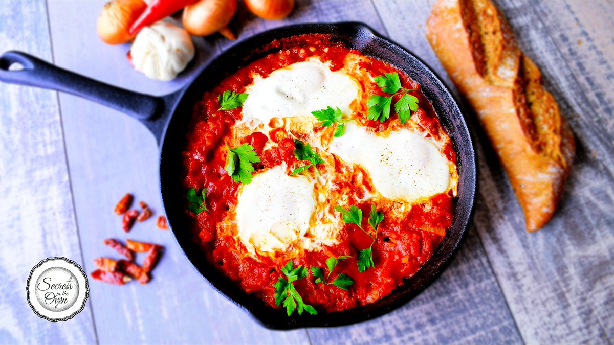 SecretInTheOven's tweet photo. Celebrate #EarthDay with this Shakshuka recipe! #breakfast #lunch Recipe: https://t.co/Ny4OlvQTgc https://t.co/rQHDjcDVs9