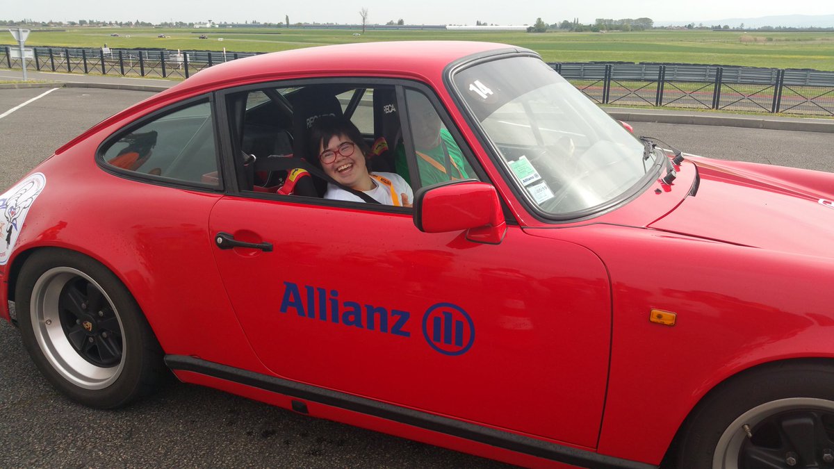 Quel bonheur pour Romane#lesAmisdeFrancoise#Michelin#circuitLadoux@Michelin