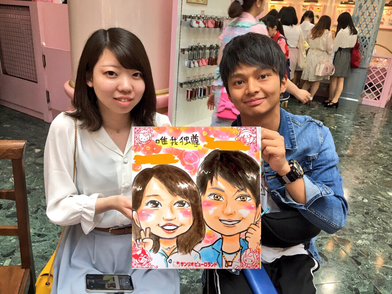 うません 似顔絵師 本日です٩ W و 似顔絵 サンリオピューロランド ピューロランド ピューロ T Co Fnlc4iwooj Twitter