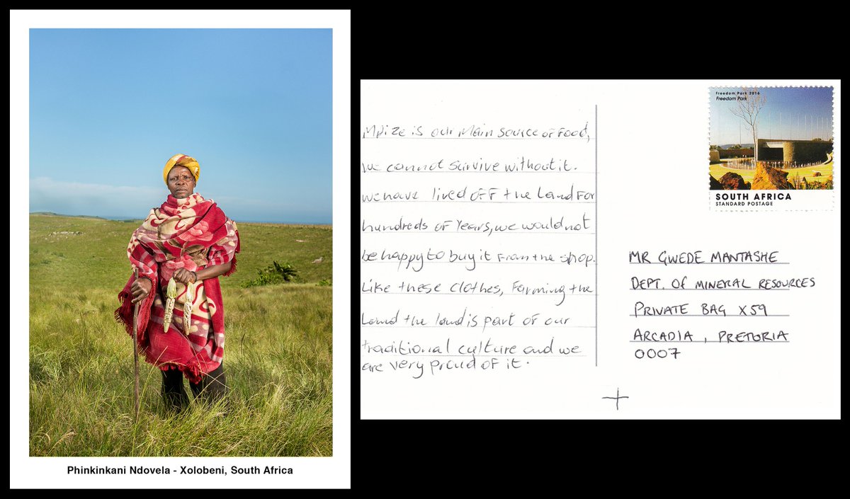 SAFCEI's tweet photo. Amadiba Crisis Committee is taking the Dept of Mineral Resources to court, requesting that it rules no licence to mine the area can be granted without the community’s consent. These photos give a voice to a community at risk of being destroyed for profit: https://t.co/FN4NiDKrpE https://t.co/qcxT7K4URk