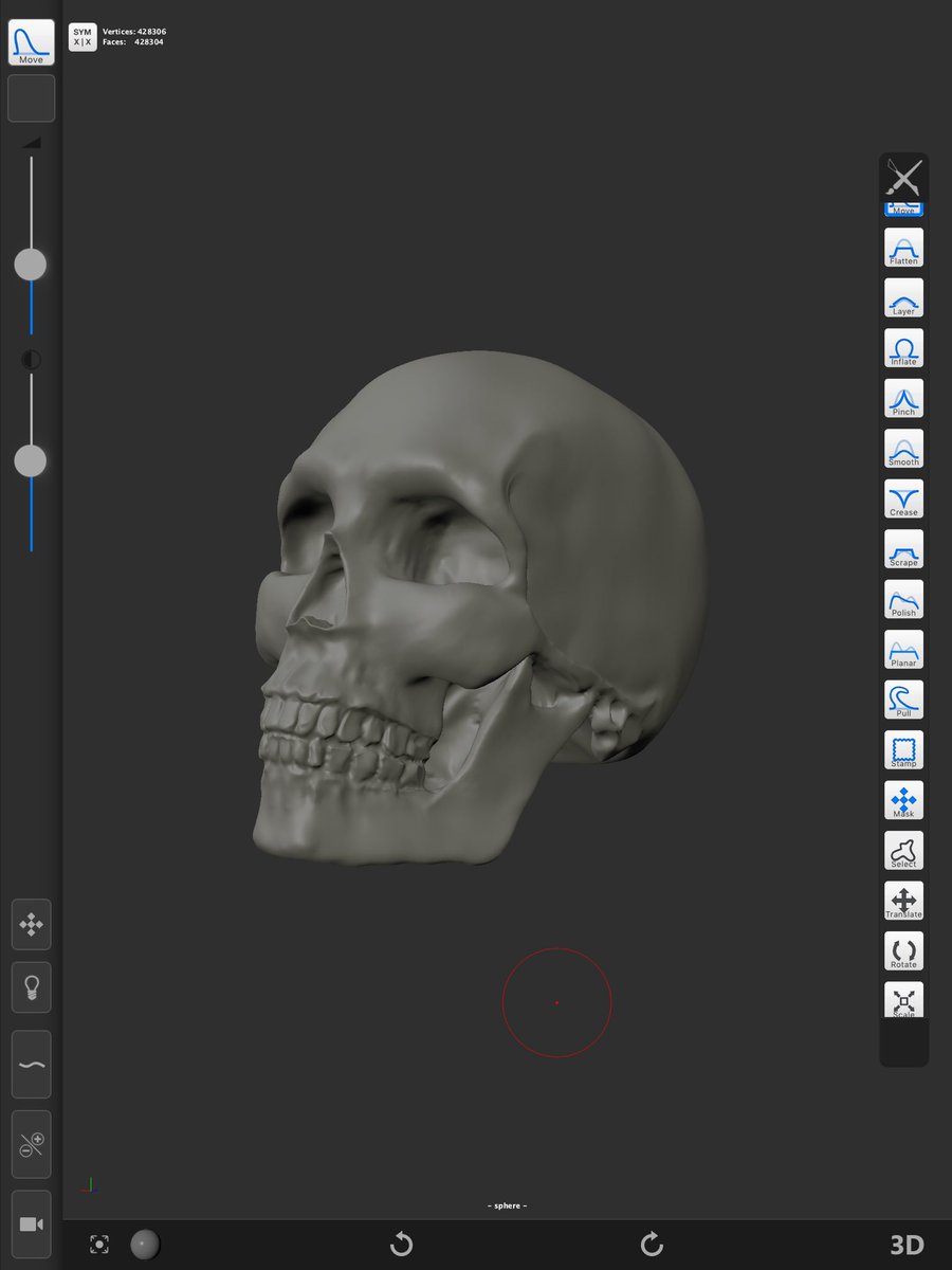 Yu Kojima בטוויטר Ipadでスカルプト出来るアプリ見つけた Zbrushのにある機能も結構あって軽く練習するのにおススメ しかしすごい時代になってますね Sculpting