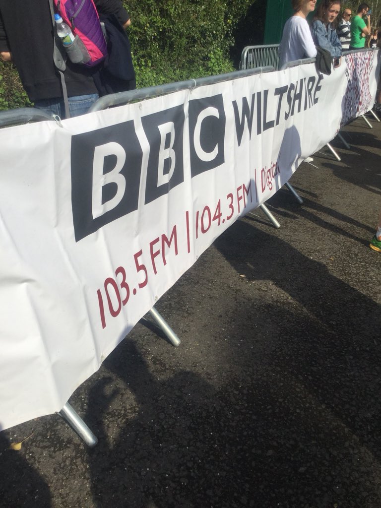 BBCWiltshire's tweet photo. Some amazing causes today being supported! #Corsham10K 👏🏼👏🏼👏🏼#theyareoff https://t.co/sD3fhTHkHR