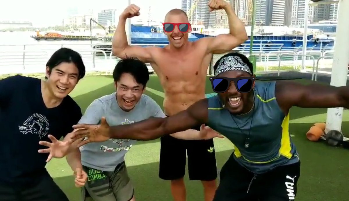 シルクロード Fischer S 今日の動画はお休みです 時差でいつ動画出すのか編集すればいいかわからなくなった 笑 ぼくらは元気です 筋トレしてたら仲良くなりました