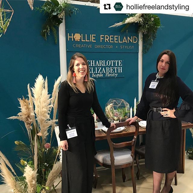 Just Pinned to Wedding Workshops: #Repost @holliefreelandstyling  Im so excited that from Monday <a href="/flowersbyce/">Charlotte Elizabeth</a> is going to be my neighbour @thecotswoldweddingstudio we have lots of lovely weddings and events together this year so its lovely that she will … ift.tt/2qRlJhc