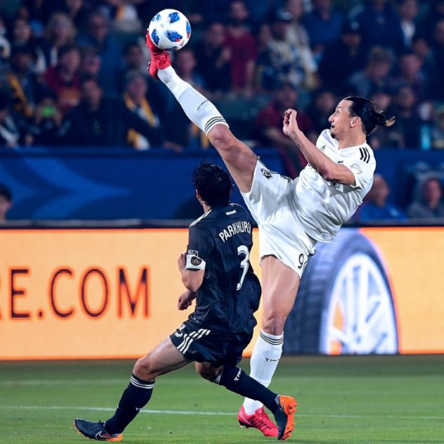 Footballogue's tweet photo. [#MLS🇺🇸] Zlatan Ibrahimović, 36 ans, toujours là ! 😯 https://t.co/leDOPCFBAi