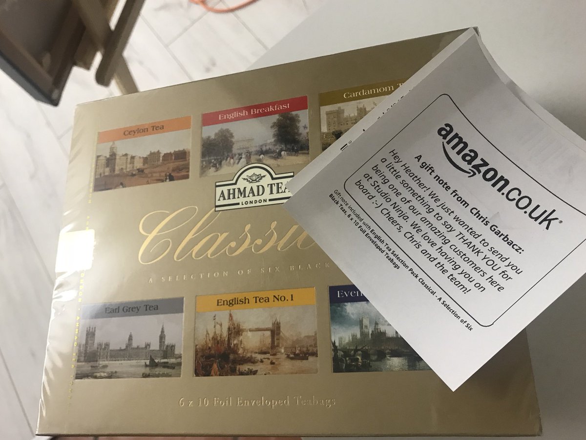 Hephotouk's tweet photo. A lovely surprise thank you from the guys and girls @studioninjaapp did I mention I LOVE tea!! With a busy studio and wedding photography business Studio ninja keeps me organised - Highly recommended 😍 #studioninja #thankyou #wow #cheshirebusiness #photographer #photography https://t.co/rrkCPCpQ6J
