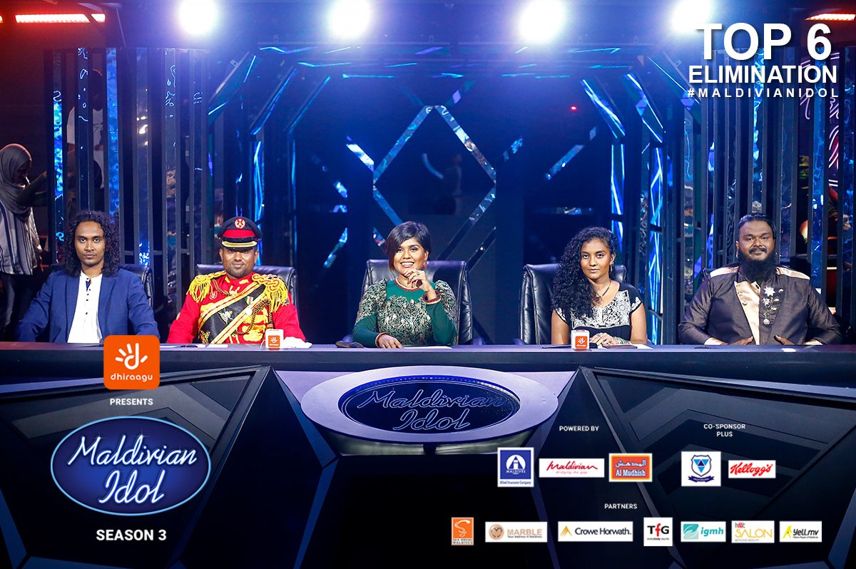 marka3152's tweet photo. Indeed its an honor to  perform on @MaldivianIdol season3. And its a proud moment for me to be with the most professional team of judges #affan #ammadey #kiddy #zara as a guest judge for the night. The production team is very professional and i really appreciate all the hard work https://t.co/Wq5vdAXkvX