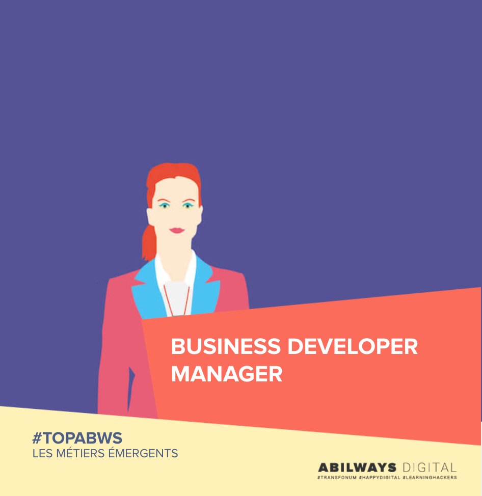 SKOLAEFormation's tweet photo. #TOPABWS l Le marché de l'emploi est en pleine #TransfoNum et les métiers en pleine évolution, découvrez celui de #business developer manager 👩‍💻 Ses talents sont décrits ici 👉https://t.co/PMnjO1af9v https://t.co/qeHctPAKn6