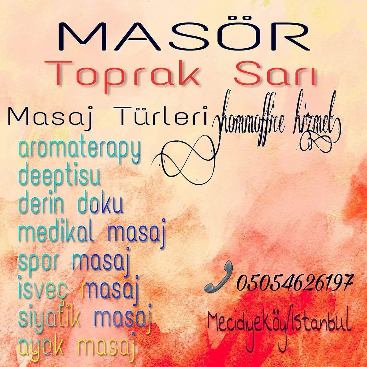 masor_toprak's tweet photo. #MasörToprak
#massage
#homoffice
#derindokumasaj
#huzur
#belfıtığı
#sertmasaj
#siyatikmasaj
#aromaterapy
#deeptissue
#clasikmasaj
Masaj bir ihtiyaçtir
Bu pazar kendini masajla ödüllendirip yeni bir haftaya zinde ve enerjik başlamak istiyorsan durma ara rezervasyon 05054626197 https://t.co/6RWorcnFlS