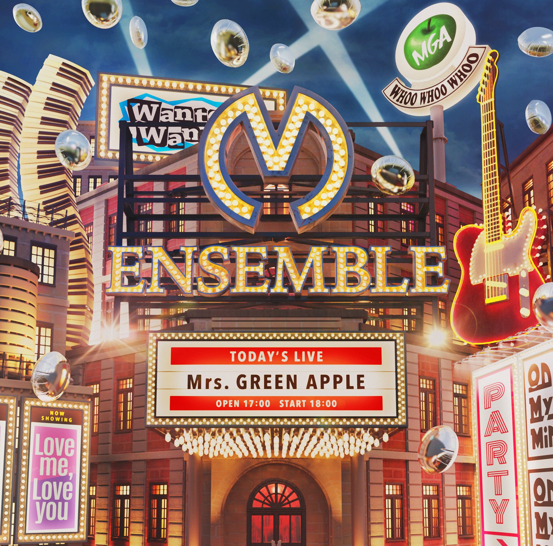 Mrs. GREEN APPLE on X: 