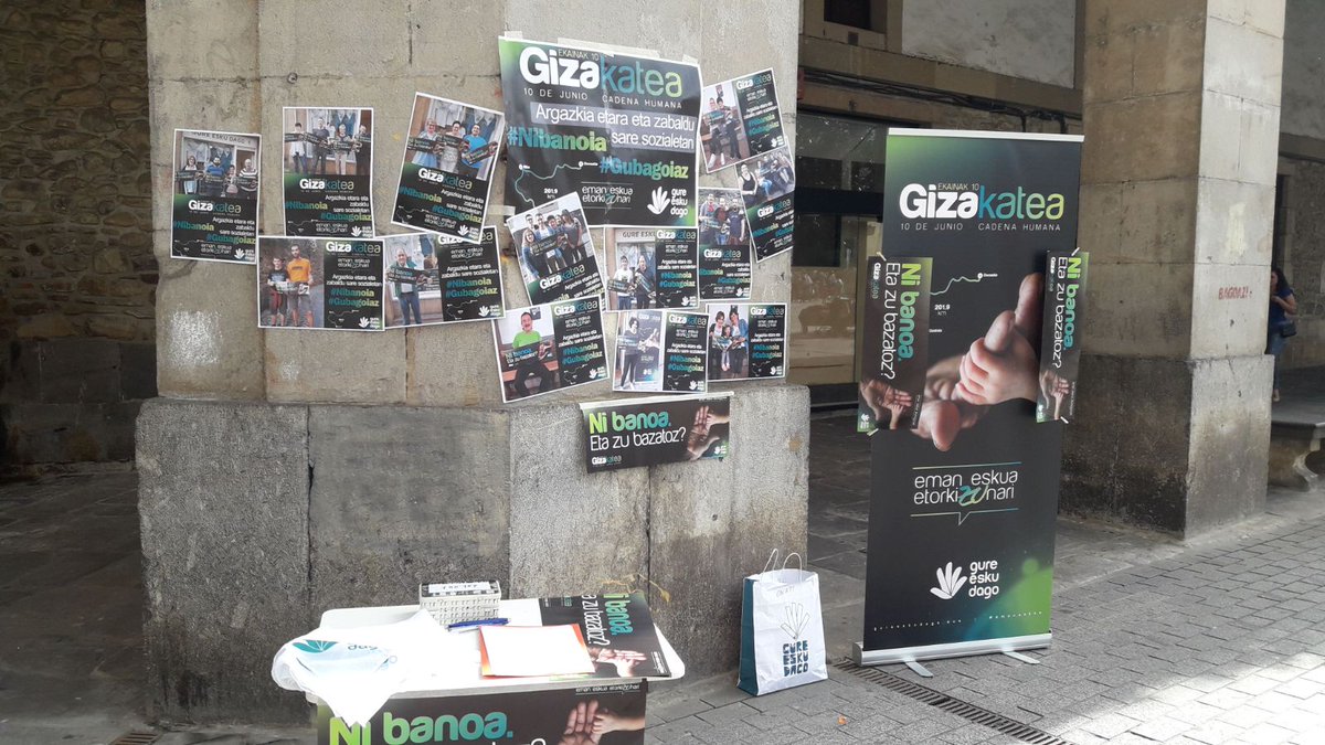 OnatikoGED's tweet photo. Gaur plazan egongo gara, eta #gizakatea|n apuntatzeko aukera egongo da.
#Nibanoia
#Gubagoiaz https://t.co/Gqu8BatQGE