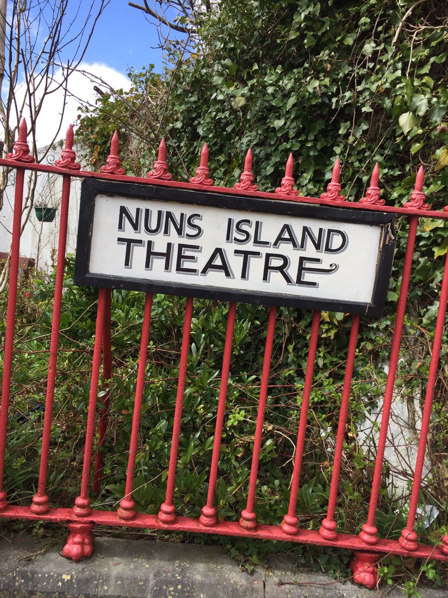 Rabbit_Galway's tweet photo. Last rehearsal today for Rabbit in @NunsTheatre - we'll be setting up shop in @THTG until opening night on Wednesday #rabbit #rehearsals #Cuirt2018 #tminus3 days to opening night @CuirtFestival 🙌🙌🐰🐰🎭🎭 https://t.co/6QpUNOEMIr