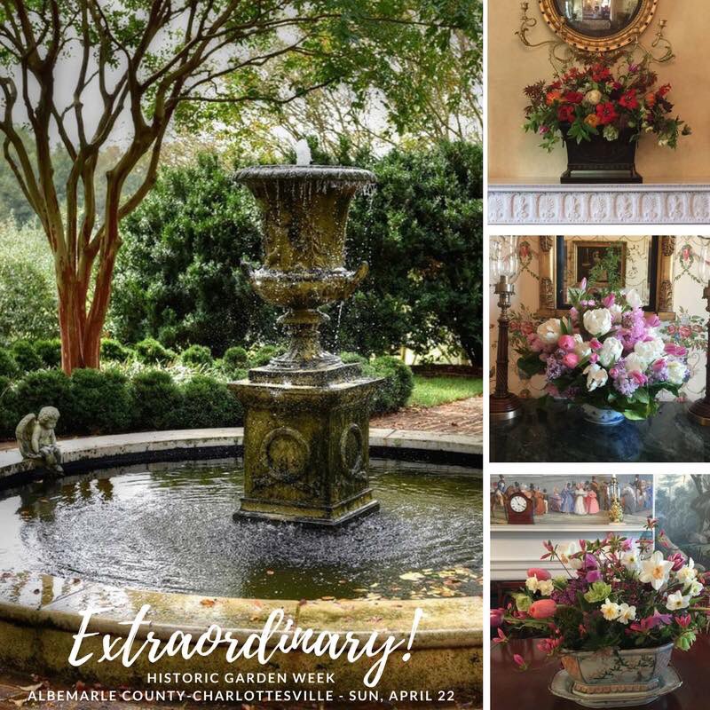 Today is the Historic Garden Week tour in Albemarle County-Charlottesville.  Can you say Extraordinary?
Tour details vagardenweek.org/main/tourdetai…
Purchase tickets at tour headquarters - Castle Hill Cider in Keswick, VA.
#hgw18 #hgw2018
