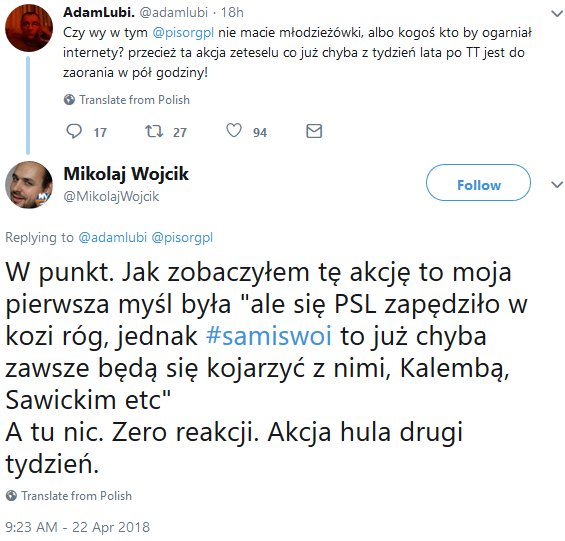agn2407's tweet photo. Pan @mateuszlewicki, może coś ponad masowe RT postów innych osób?
Chyba że FM PIS, wpisane w bio, jest nieaktualne.

@pisorgpl https://t.co/OhW1Rjsd6c