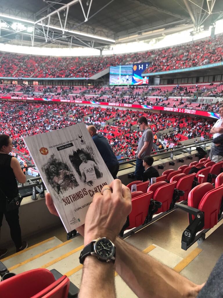 Great view for FA cup #mybremont