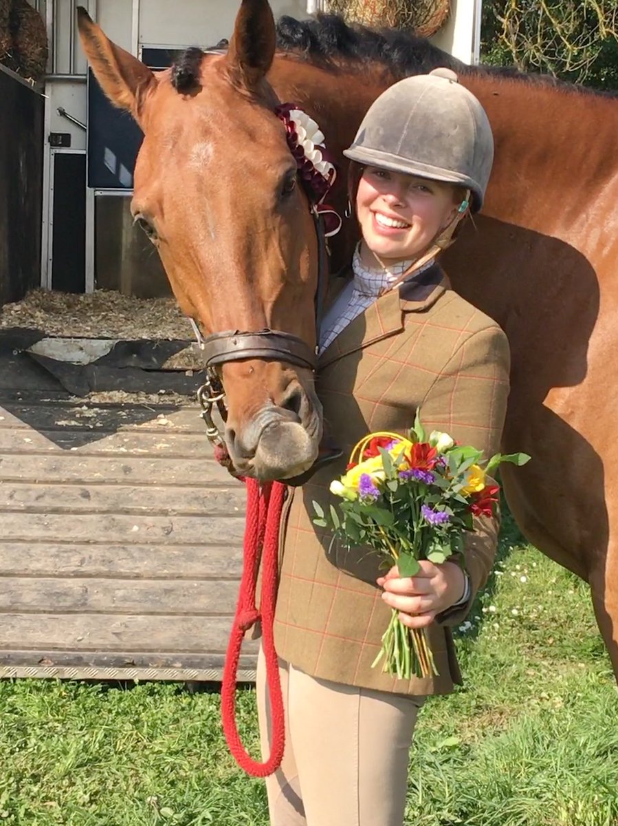 ProudEventing's tweet image. Locky wins at fabulous @BictonArena! Thanks to all @BEVolunteers, @DartsFarm and organisers 😊