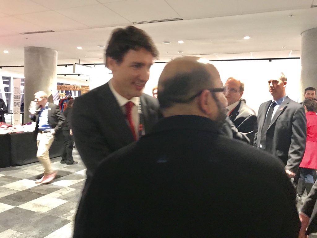 BariFerduse's tweet photo. “Better is always possible “
-Justin Trudeau #halifax2018 https://t.co/DMvH6sotld