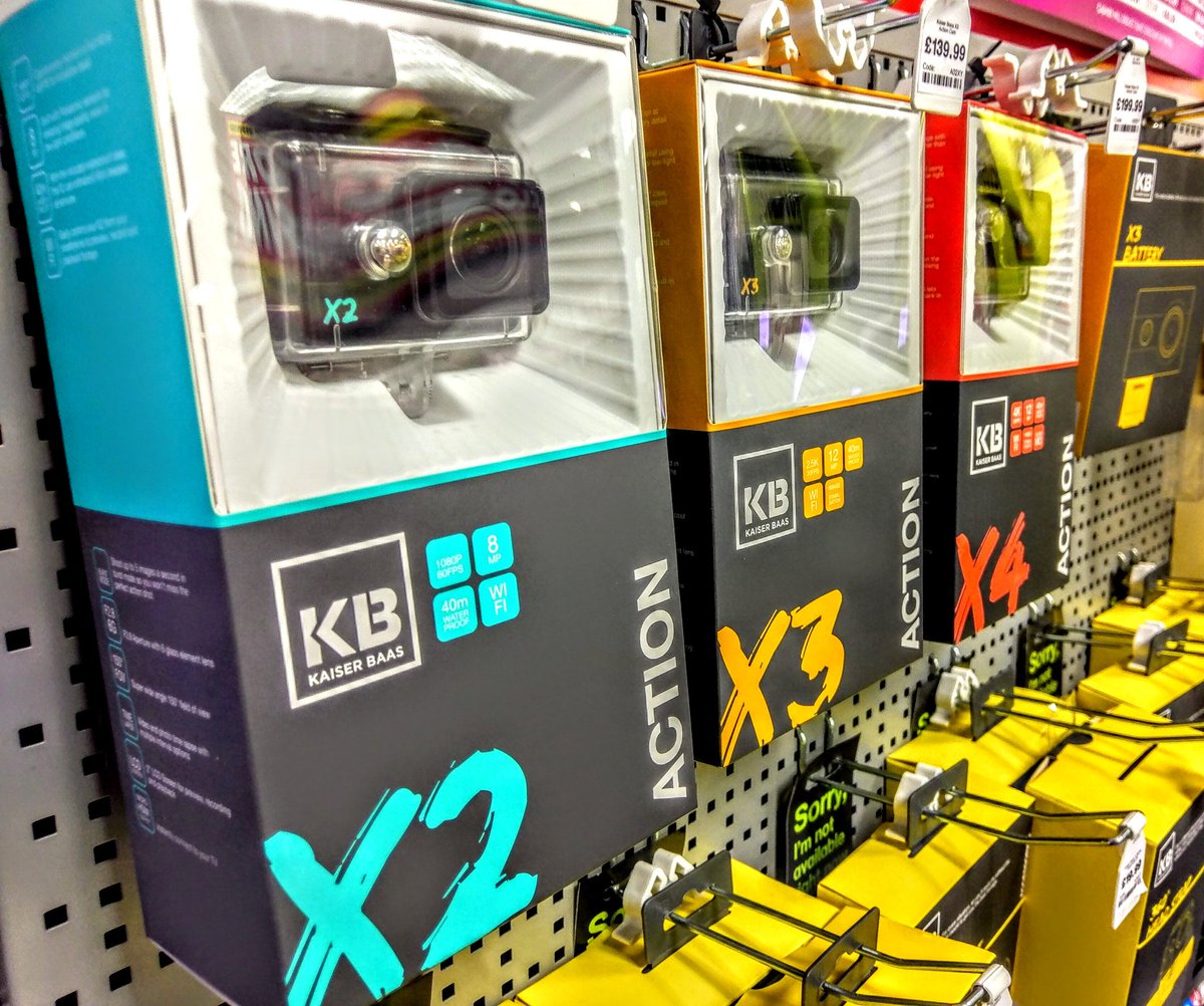 Maplin_HGT's tweet photo. Be your very own Action (Cam) Hero! 🎥
We have Kaiser Bass action-cams on special offer! Perfect for the summer holidays 🏝☀ https://t.co/2jSqs8eoln