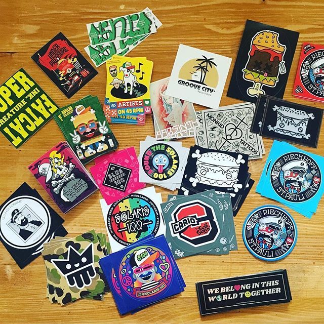 Solaris100's tweet photo. 🤜🤛 #Repost @alex_hazbiz
・・・
Danke für Patch und Sticker @solaris100 #stickergame #sticker #patch #patchgame #solaris100 #solaris100sticker #carioevilsons #späm #spämklebo #rieckhoff #monkidtattoo #the_monkid #ullifastforward #boronowski #kingdrips https://t.co/4lKmTmImrX https://t.co/KKk2MExEmr