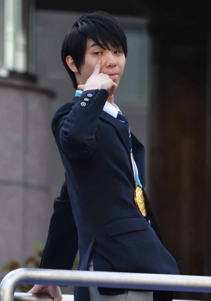 parata a sendai Yuzuru Hanyu