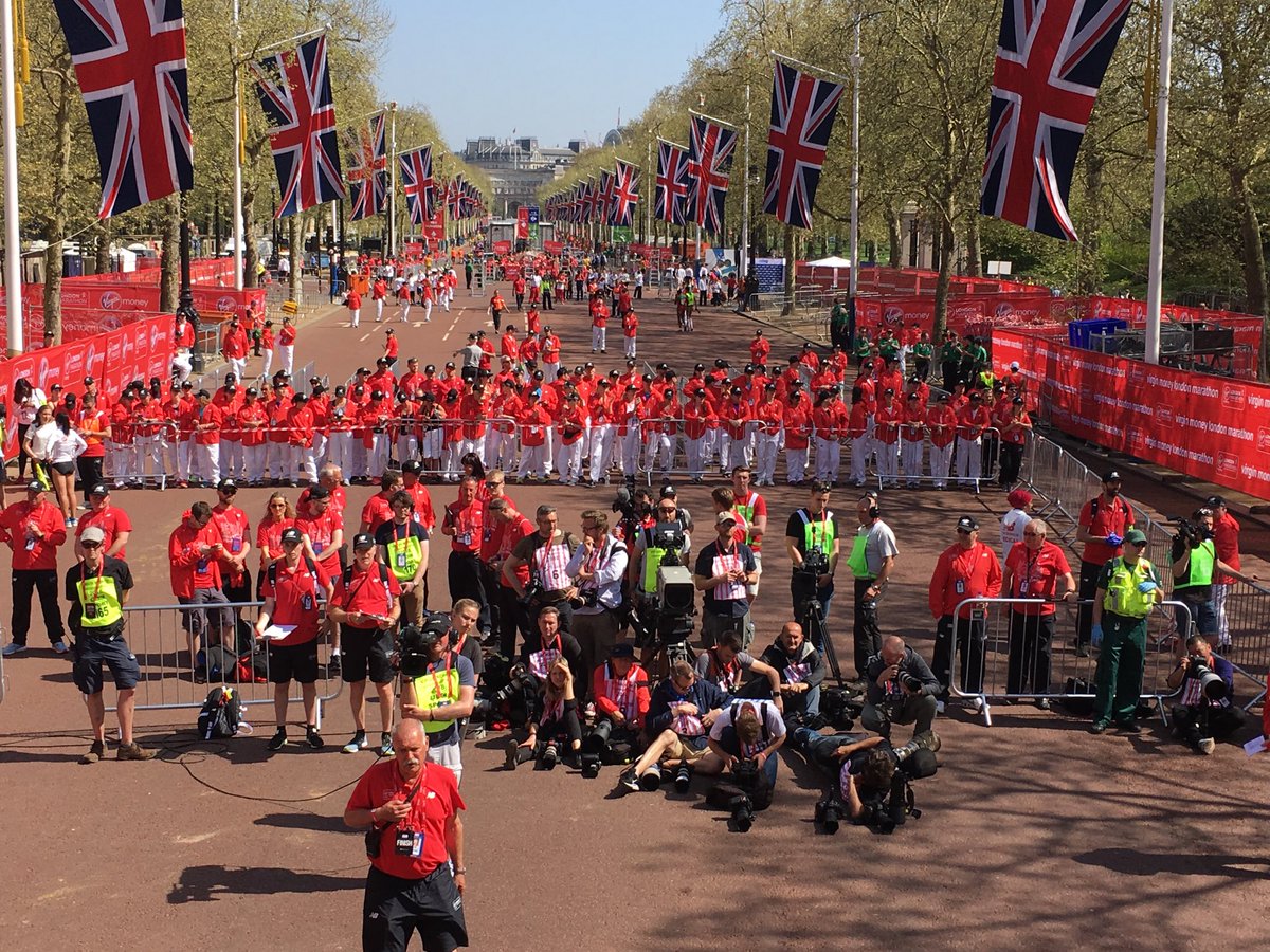 Current situation at #VLM2018 finish line.