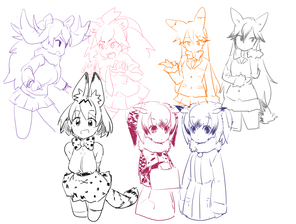 何用に描いたかわからない絵って ある 
