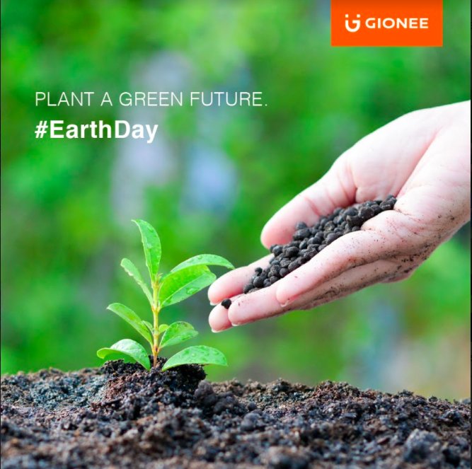 GioneeMe's tweet photo. Eliminate Plastic Pollution, plant more seeds, make the
planet greener, save EARTH. #EarthDay2018
القضاء على تلوث البلاستيك ، وزرع المزيد من البذور ، وجعل
الكوكب أكثر خضرة ، حفظ الأرض. # EarthDay2018

#Gionee #EarthDay #EarthDay2018 https://t.co/EhmHeTIshe
