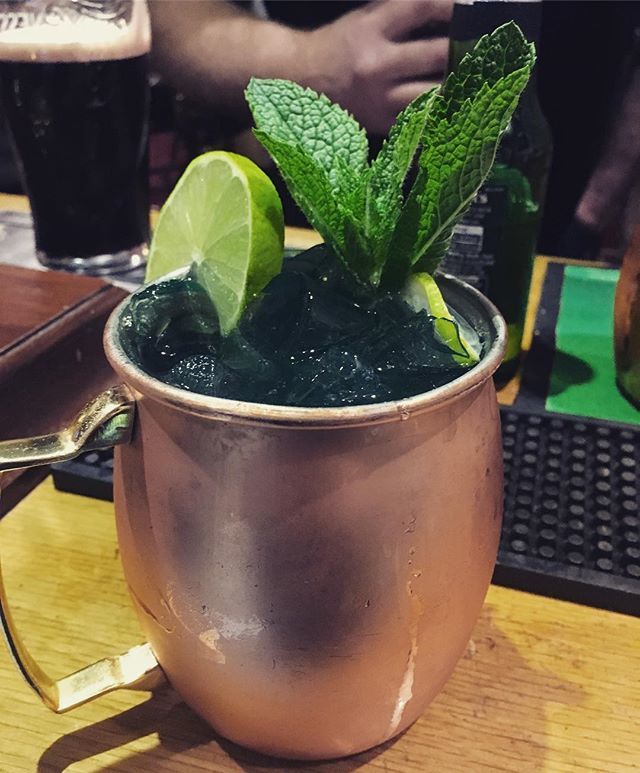 Our refreshing St George's Gin Fizz went down really well last night! With a double gin, mint liquor &amp; lime juice topped with lemonade &amp; tons of ice, we think this one might be a keeper come summer time. 🍸☀️