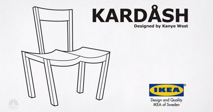 Si pagues doble al Metro, tens un cotxe amb doble ballesta i vius en un Loft, tenim la teva cadira!!! 
#Kardåsh #IKEA
Designed by #KanyeWest
