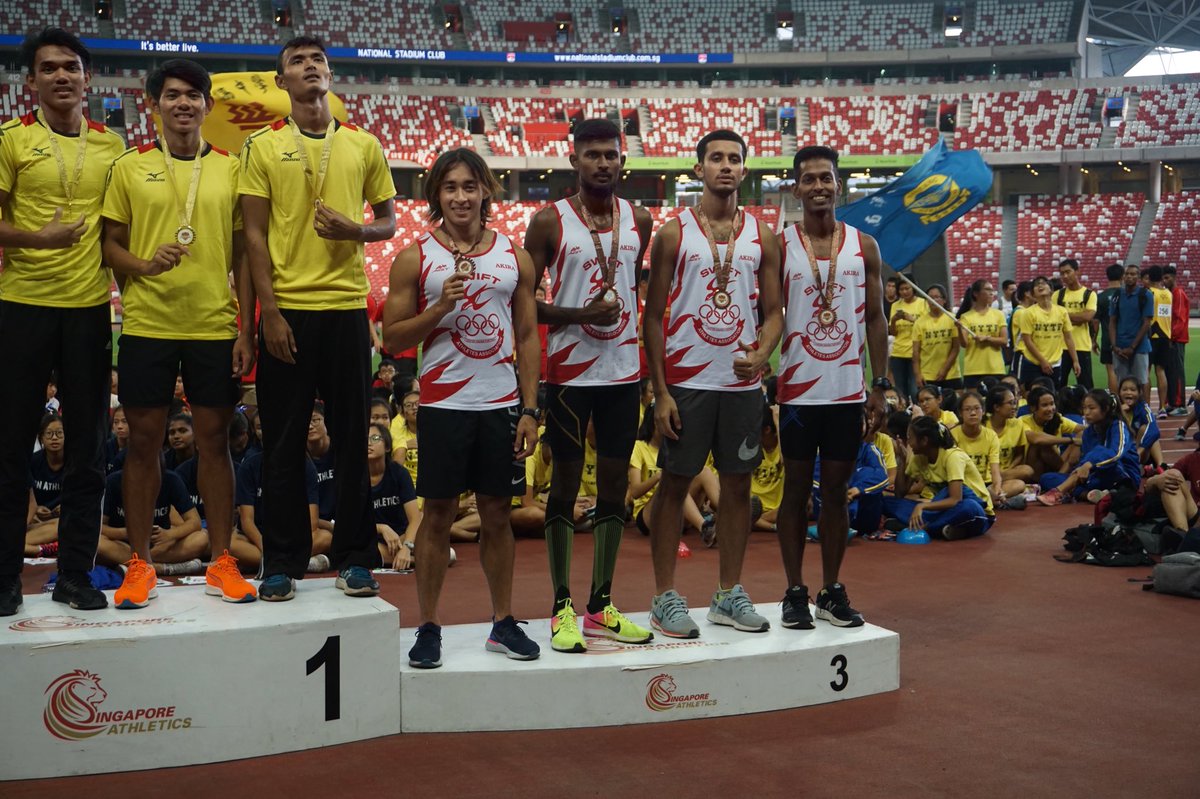 JericoEjercito's tweet image. Worth-it! Bringing home a medal from the 80th Singapore Track and Field Championships! First international exposure for this year; just the beginning for this season! ⚡️
#Athletics #Sports #SwiftClub #TeamNike #Track
instagram.com/p/BhlsCUWBspb/