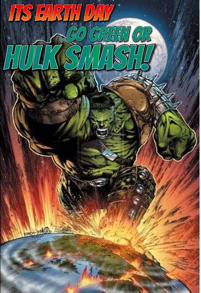 heroacademycorp's tweet photo. It's #EarthDay, go Green or Hulk Smash!
@marvel #earthday2018 #gogreen #ecofriendly #hulk #hulksmash #holiday #westchester #whiteplains #hartsdale #scarsdale #yonkers #pelham https://t.co/bntYPvXzEF