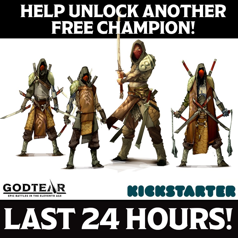 RAISE THE BANNERS! To aid in unlocking Finvarl, Lord of Mirages we need you to Fav &amp; RT this post!

Don't miss your chance to get Godtear today! kck.st/2EpYmQC
