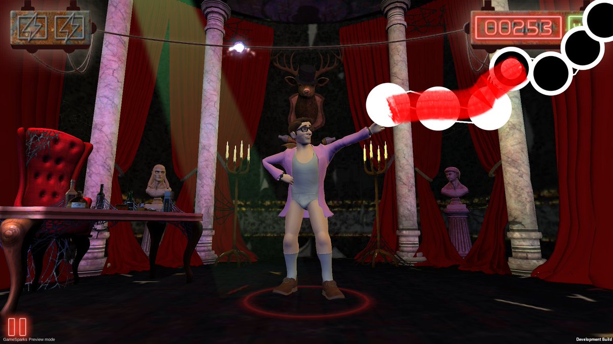 Playing with the first new build of <a href="/rocky_touchme/">Rocky Horror Game</a> following the redesign.  Its still crude and early; but so much easier to know where/when to be on the path!  And this is just first build (no optimization yet)
and we have yet to put the big fingerprint from the logo back in...