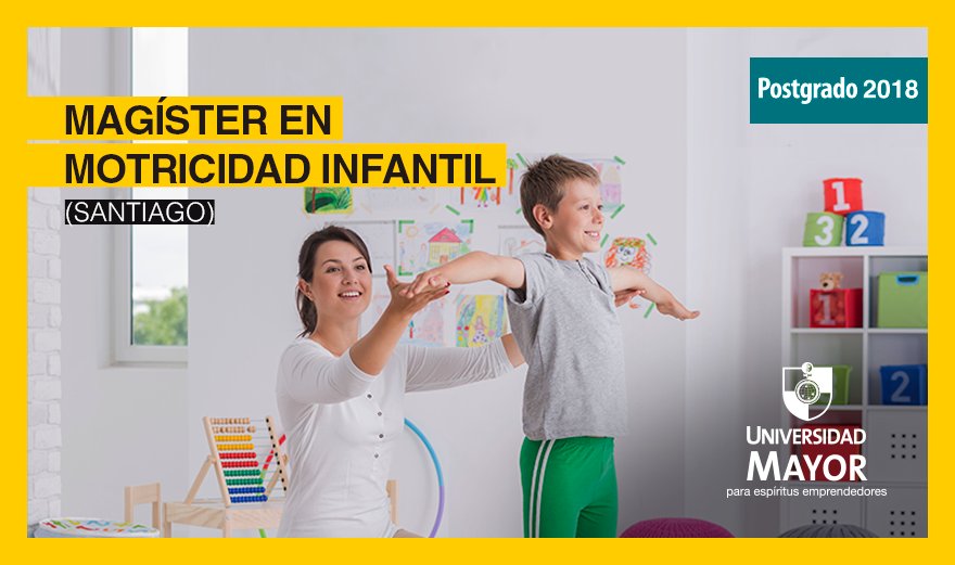 PostgradoMayor's tweet photo. Adquiere herramientas para diagnosticar, implementar y evaluar programas que propicien intervenciones de acuerdo con diferencias individuales y sociales, orientadas a la promoción y mejoramiento de la motricidad en la etapa escolar.  Más información: https://t.co/CY4ZUjv5sv https://t.co/qJw4u0zFBe