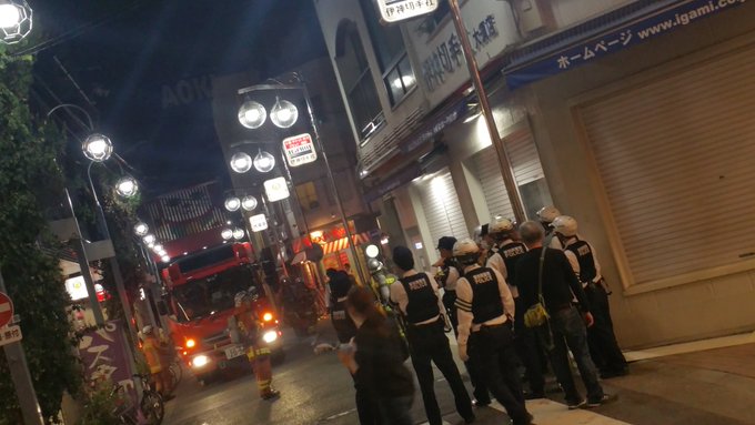 火災情報 愛知県名古屋市中区大須付近で火事 救急車と消防車と警察いっぱい まとめダネ