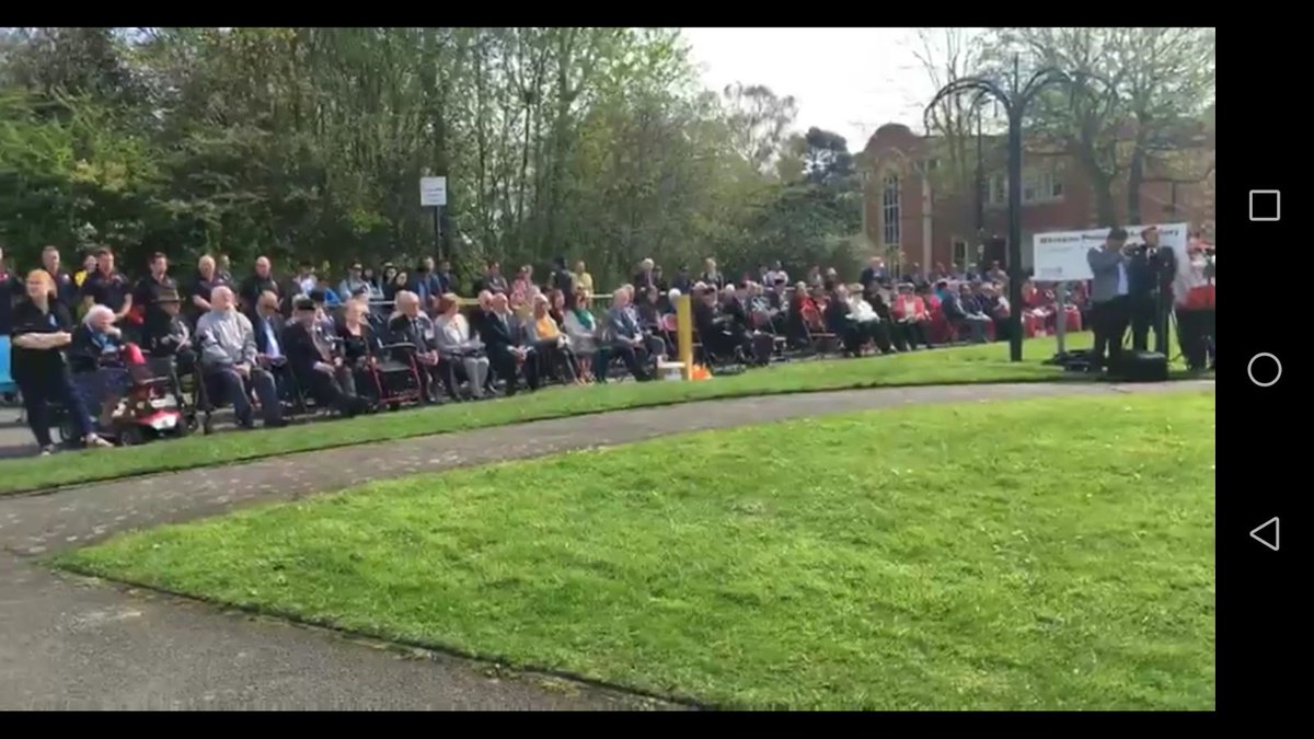 simmo1ks10's tweet photo. So proud to attend the 3rd anniversary #MemorialDedication for our Brave #GhurkaRegiment here in #Nuneaton We love the #Nepalese community #Namaste 🙏 I was streamed live across the world on facetube. I'm in photo 1. #CrowdScene Lovely way to spend a morning 👍 https://t.co/EuyTN2HaZ3