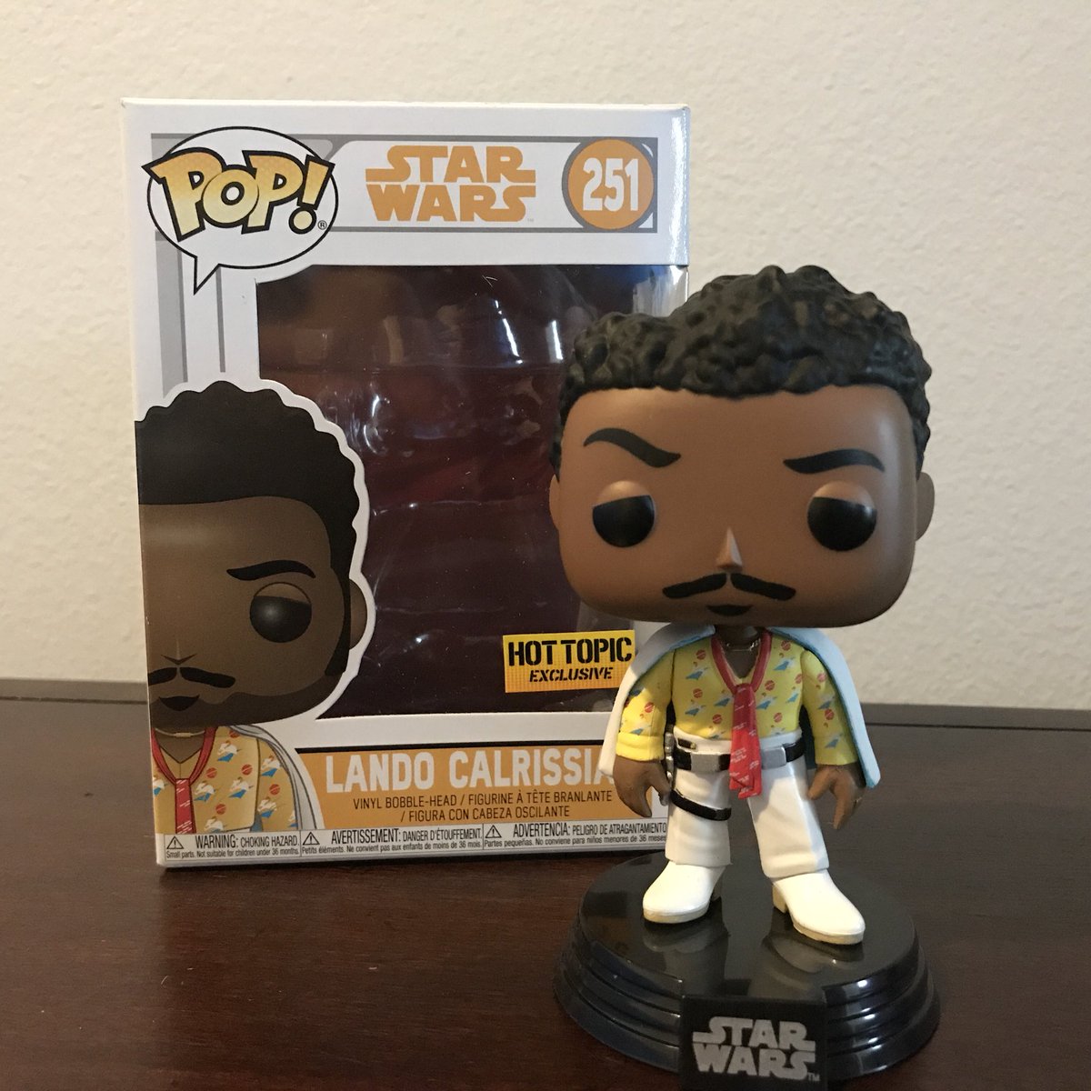 Docking_Bay94's tweet image. There’s just something about this Pop...Stylin and Profilin. #StarWars #soloastarwarsstory #funkop #lando