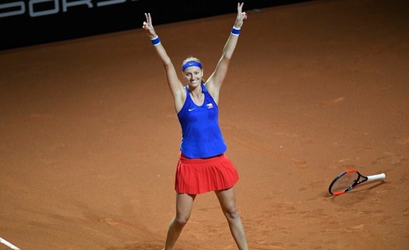 player3jrk's tweet photo. That winning moment 😍😍🙌🏻🙌🏻🇨🇿 (Getty) https://t.co/1e4updIGGf