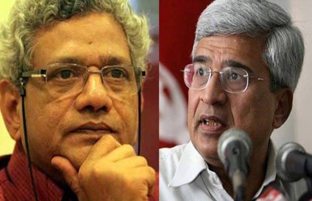 news24tvchannel's tweet photo. प्रकाश करात को 'पछाड़कर' फिर से CPM महासचिव चुने गए सीताराम येचुरी #SitaramYechury #Elected #Cpm #GeneralSec https://t.co/ViyQ4NDNHF https://t.co/AiMdawUTp3