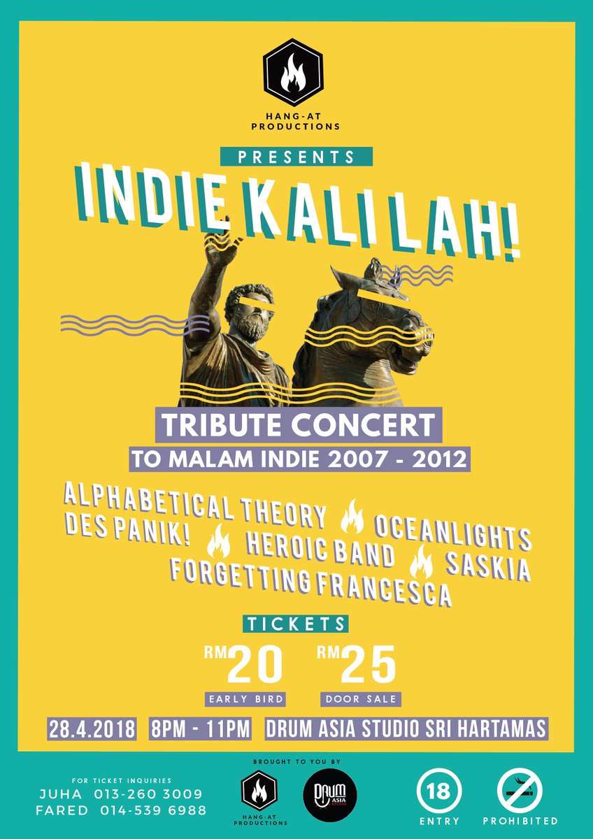 AH (@amiraamrang) on Twitter photo Are you ready for our craziest gig yet? Join us at
đ¸ Drum Asia, Sri Hartamas
đ28th April, 2018 (Saturday)
With <a href="/alphatheoryband/">Alphabetical Theory</a> <a href="/oceanandlights/">â˘OCEANLIGHTSâ˘</a> <a href="/DesPanikBand/">DES PANIK!</a> <a href="/saskia_my/">Saskia Official</a> @FrancescaBandMY & etc! Itâs about to be litty! #IndieKaliLah Are you ready for our craziest gig yet? Join us at
đ¸ Drum Asia, Sri Hartamas
đ28th April, 2018 (Saturday)
With <a href="/alphatheoryband/">Alphabetical Theory</a> <a href="/oceanandlights/">â˘OCEANLIGHTSâ˘</a> <a href="/DesPanikBand/">DES PANIK!</a> <a href="/saskia_my/">Saskia Official</a> @FrancescaBandMY & etc! Itâs about to be litty! #IndieKaliLah