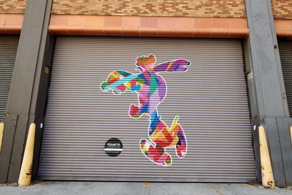 artnet's tweet photo. Rob Pruitt and Other Artists Painted Murals of ‘Peanuts’ Characters All Over New York City—See Them Here https://t.co/pphsSJhKwq https://t.co/SR8UFTjPdv