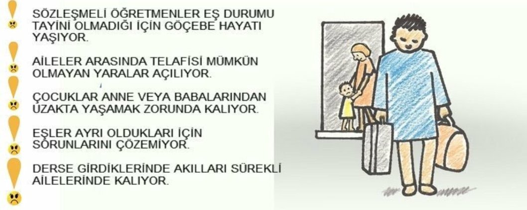 UgurErsoy18's tweet image. Sayın sendika başkanlarim NERELERDESINIZ? Secim yaklasti                   👉Sözleşmeli Öğretmenlerin Ailesi 👈YOK, bir suru ozluk haklari YOK. Sizlerde YOKSUNUZ Bir ses verseniz !!! @_aliyalcin_ @TalipGeylan @mysdgn @latif_selvi @hasanyyayla @AtillaOLCUM