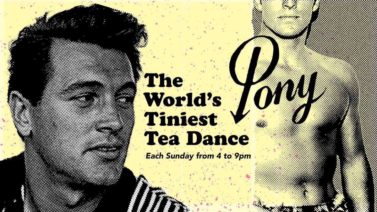 PonySeattle's tweet image. Finally a sunny Sunday for Tiny Tea Dance to provide the perfect daytime disco! Pull your pants down and kick your heels with @freddypants! 4-9pm
